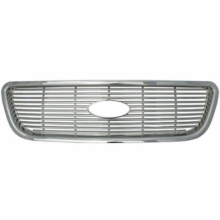 LASTPLAY Ford Grille Overlay for 2012-2014 Ford F150 XL-STX- FX2- FX4 - Chrome LA3020397